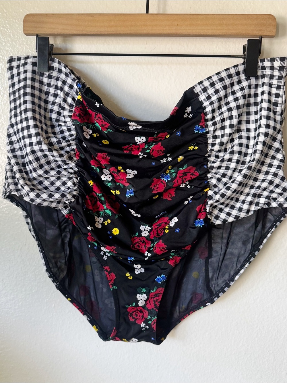 Torrid | Floral & Gingham Bikini Bottoms